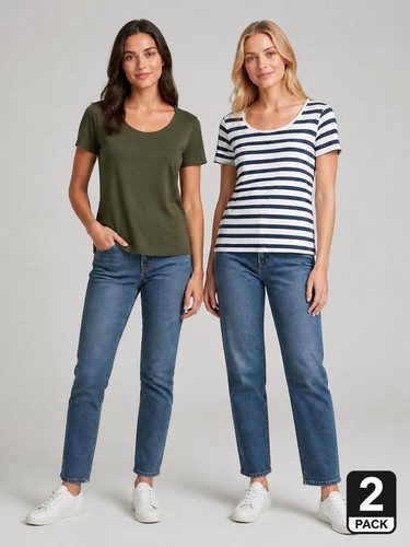 Sehr 2er pack shirt mit - t-shirt,