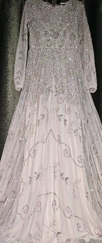 Flieder linie brautkleid - flieder, a-linie