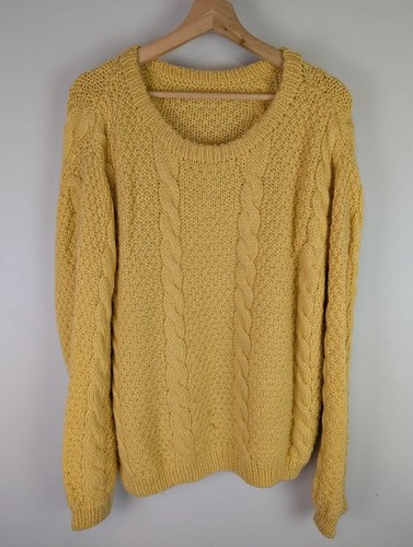 Vintage grobstrickpullover mit - vintage,