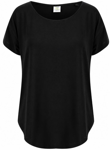 Scoop neck tee damen - tee,