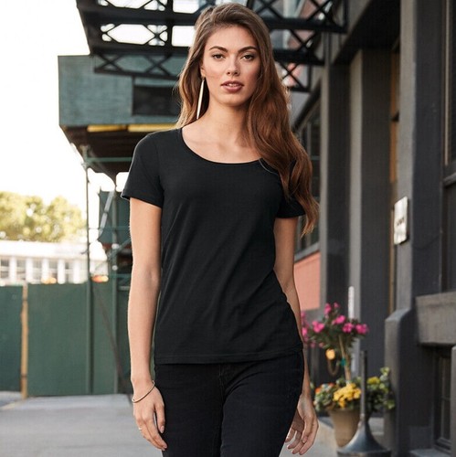Ausschnitt tshirt tee - tee, uni