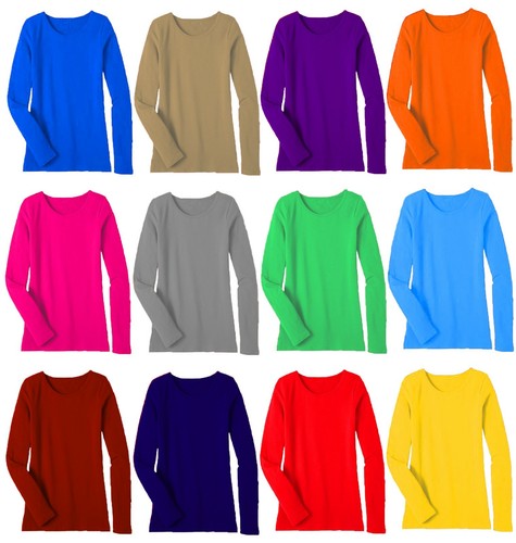Damen frauen langarm stretch - damen,