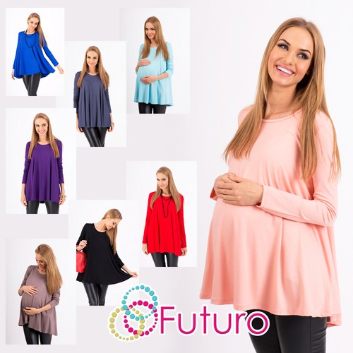 Damen tunika umstandslos - ,