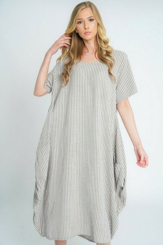Langes damenkleid lagenlook - damenkleid,